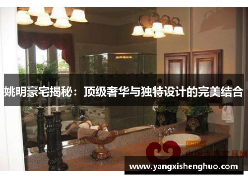 姚明豪宅揭秘：顶级奢华与独特设计的完美结合